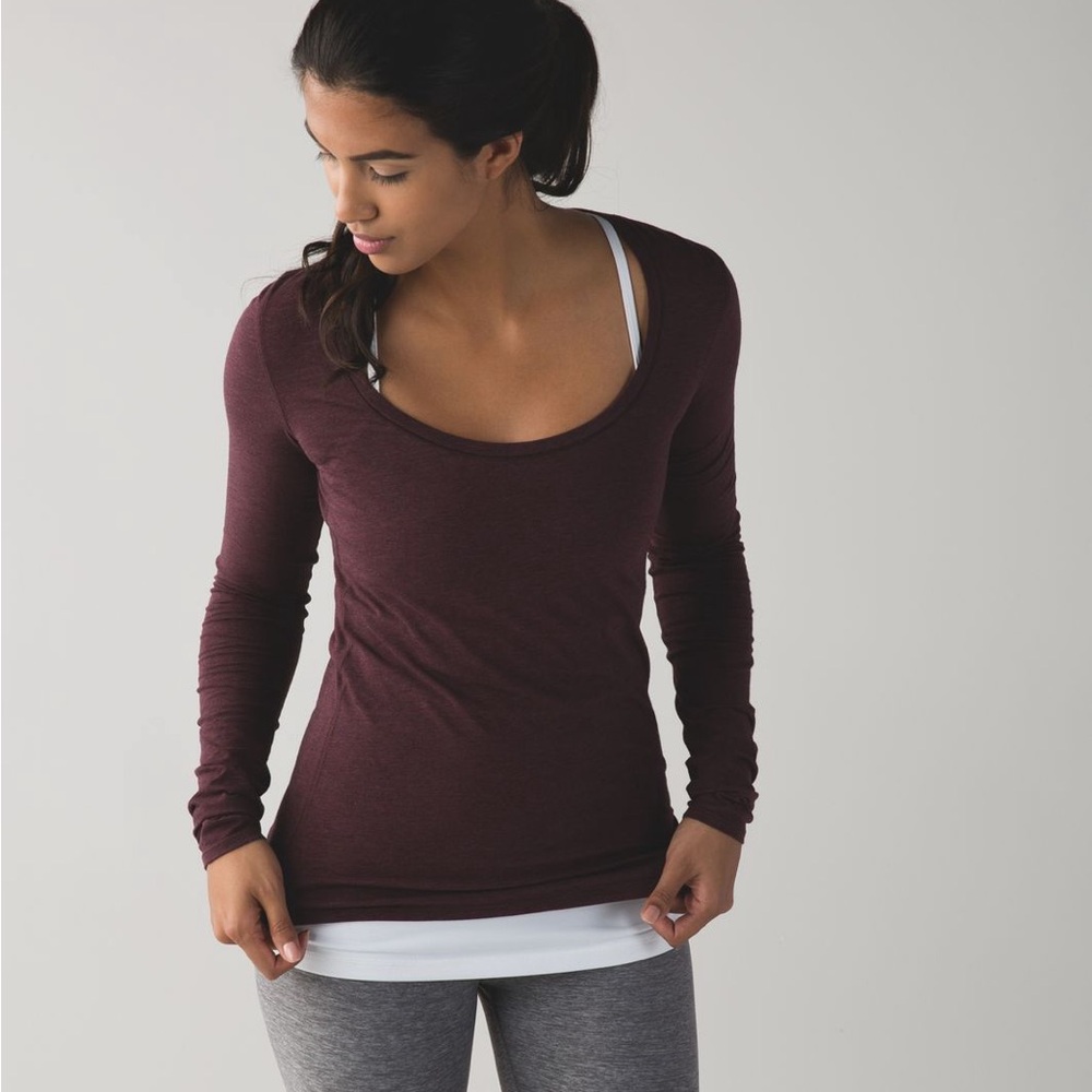 🍋 Lululemon Anahatasana Long Sleeve Tee. Size 6